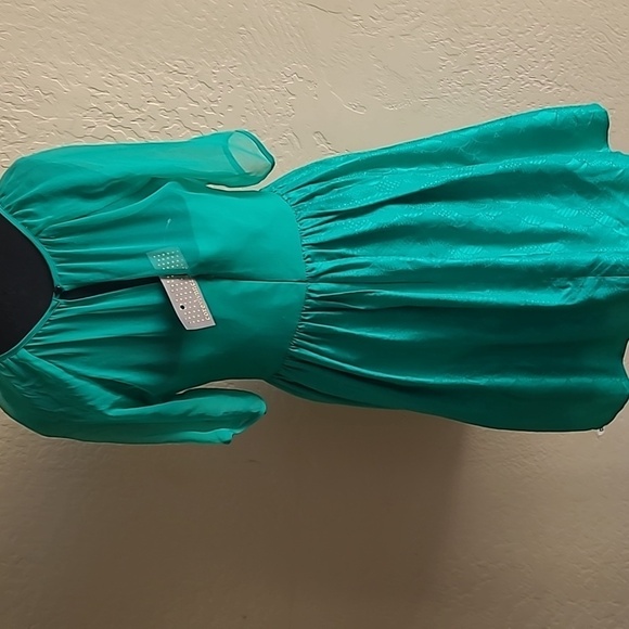 Corey Lynn Calter Jade Silk Mini Dress size 6 - Picture 6 of 9